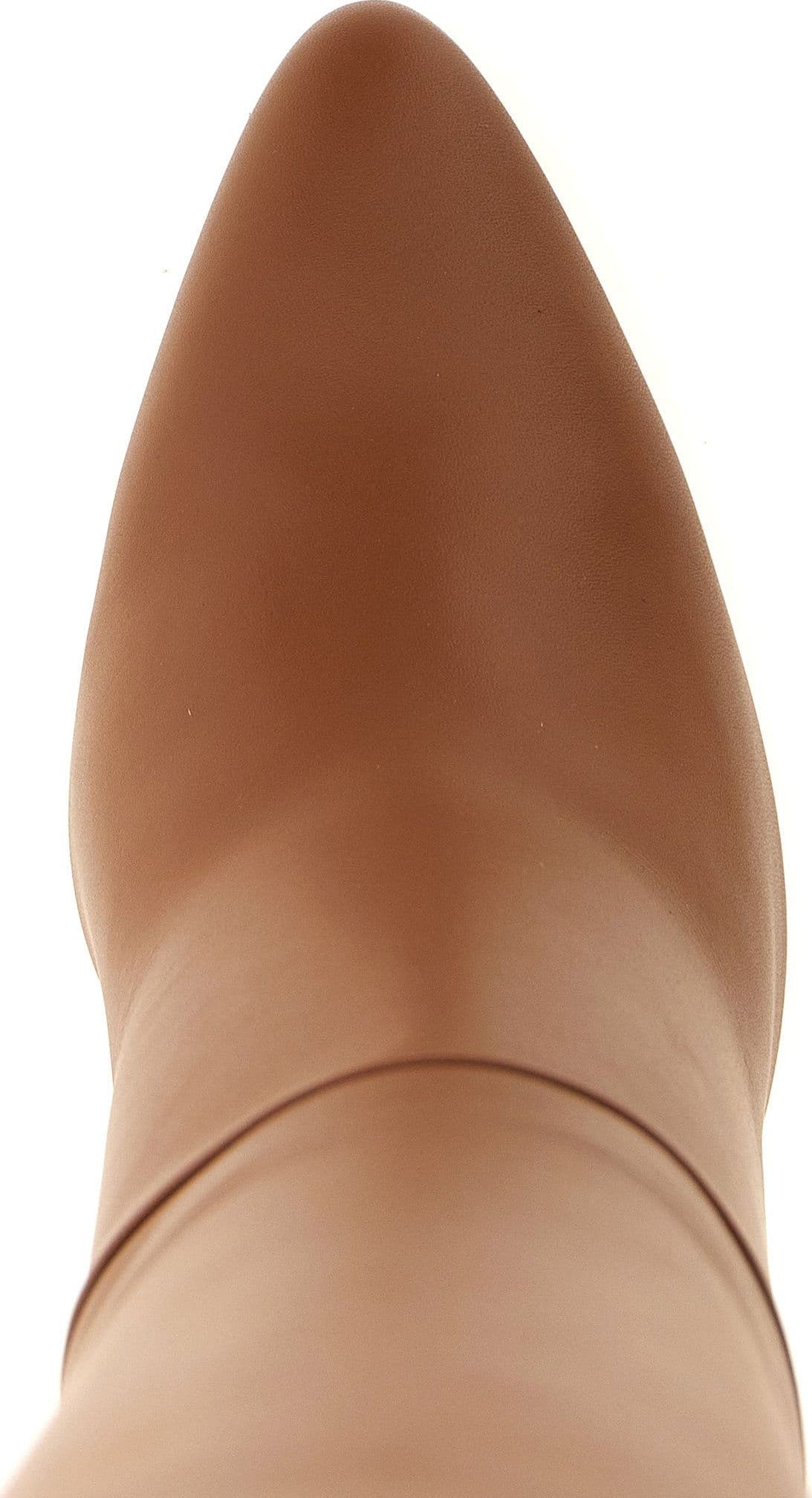 Valentino Garavani Brown Calfskin Over The Knee - 4