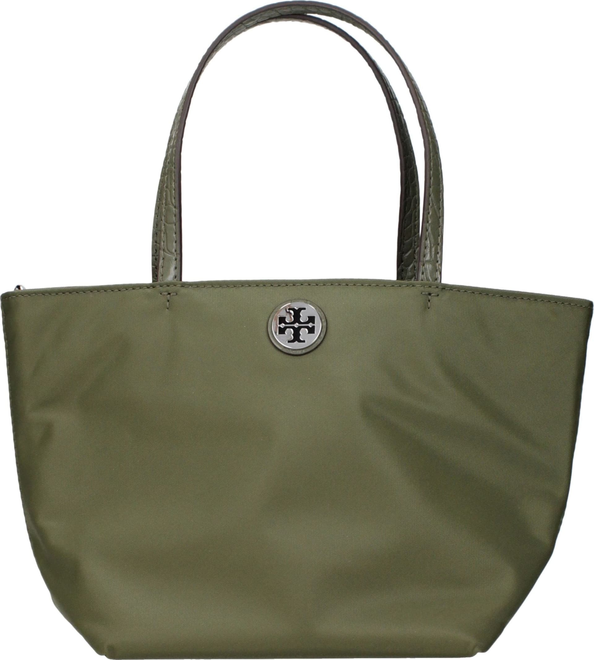 Tory Burch Green Nylon Handbag
