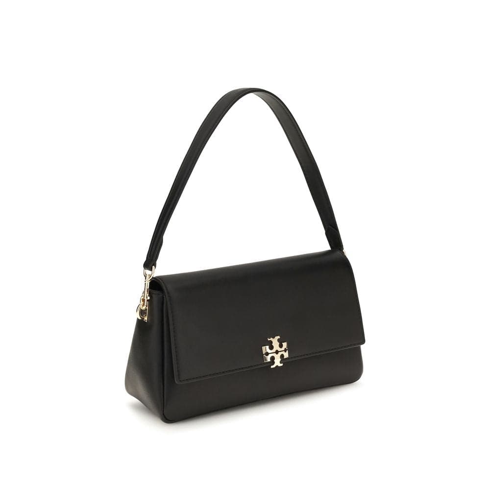 Tory Burch Black Calf Leather Bos Taurus Shoulder Bag - 2