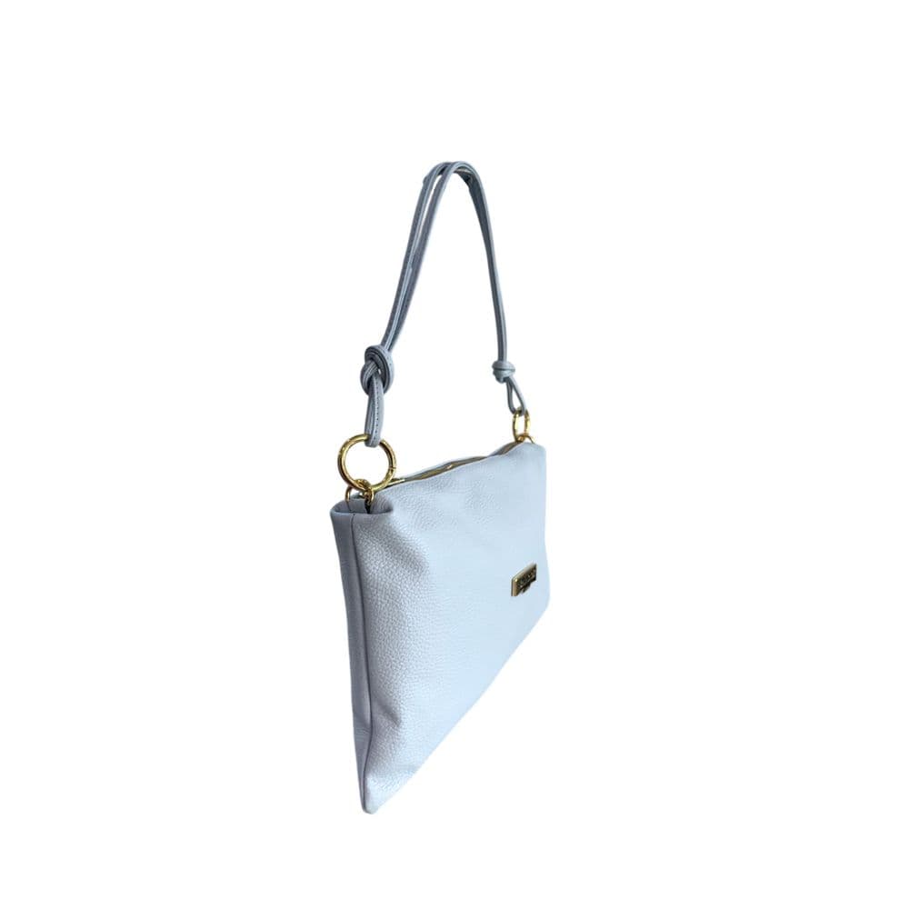 Baldinini Trend Blue Leather Women Bag - 2