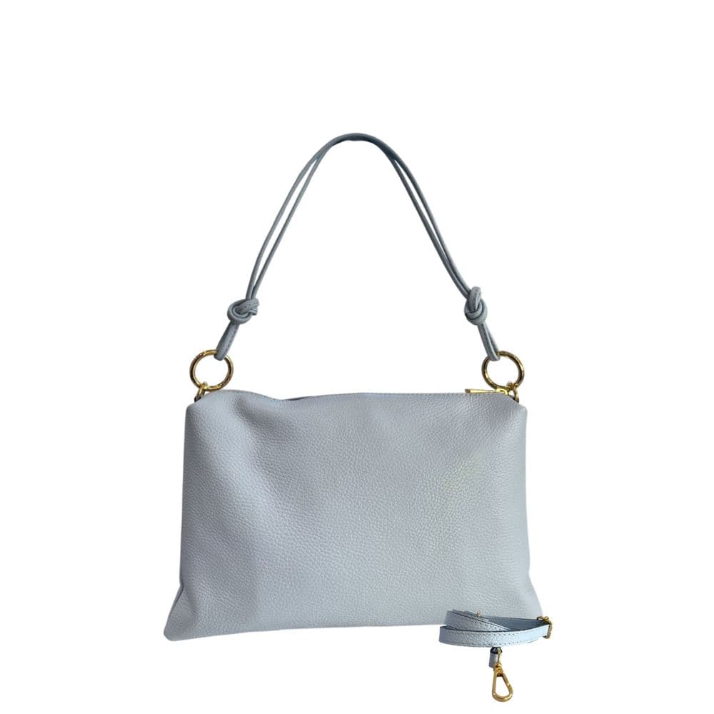 Baldinini Trend Blue Leather Women Bag - 3