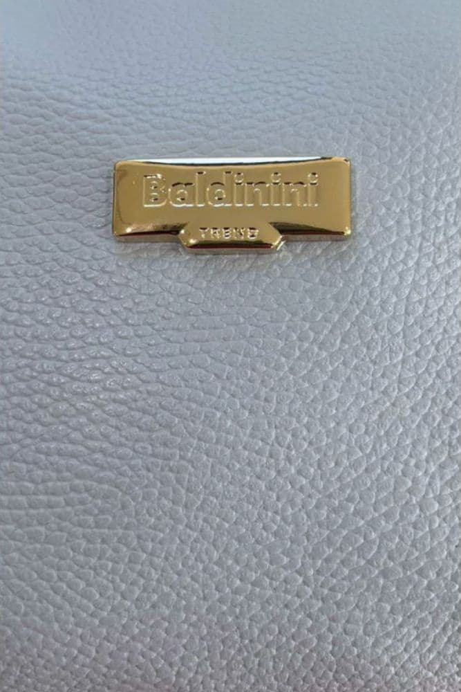 Baldinini Trend Blue Leather Women Bag - 5