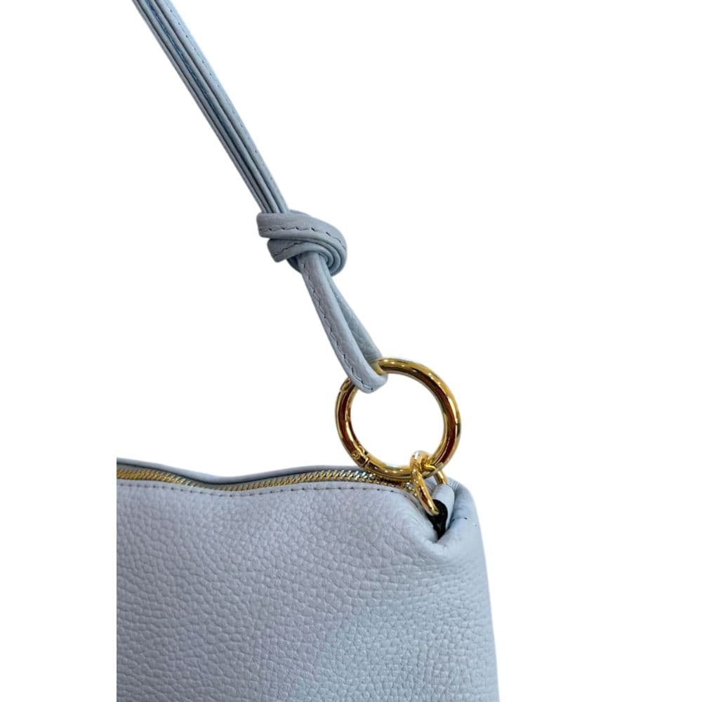 Baldinini Trend Blue Leather Women Bag - 6