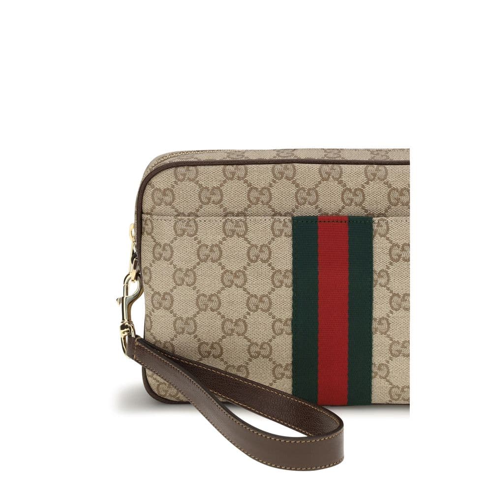 Gucci Beige Fabric Shoulder Bag - 3