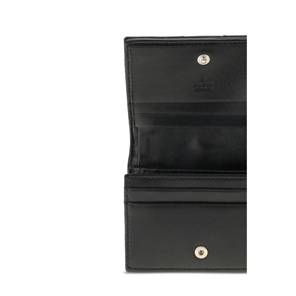 Gucci Black Calf Leather Bos Taurus Wallet - 3