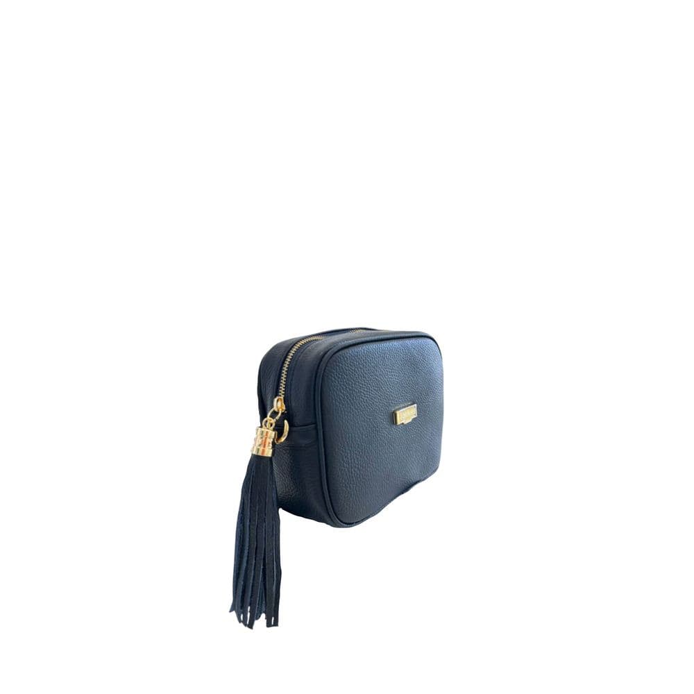Baldinini Trend Blue Leather Women Crossbody Bag - 2