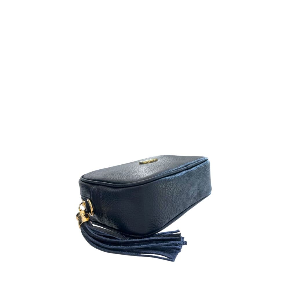 Baldinini Trend Blue Leather Women Crossbody Bag - 4
