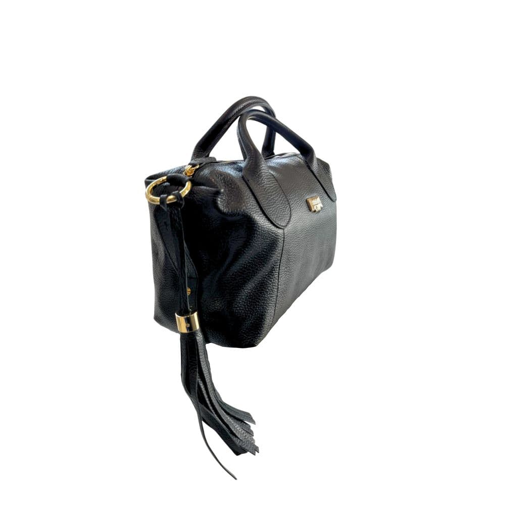 Baldinini Trend Black Leather Women Handbag - 2