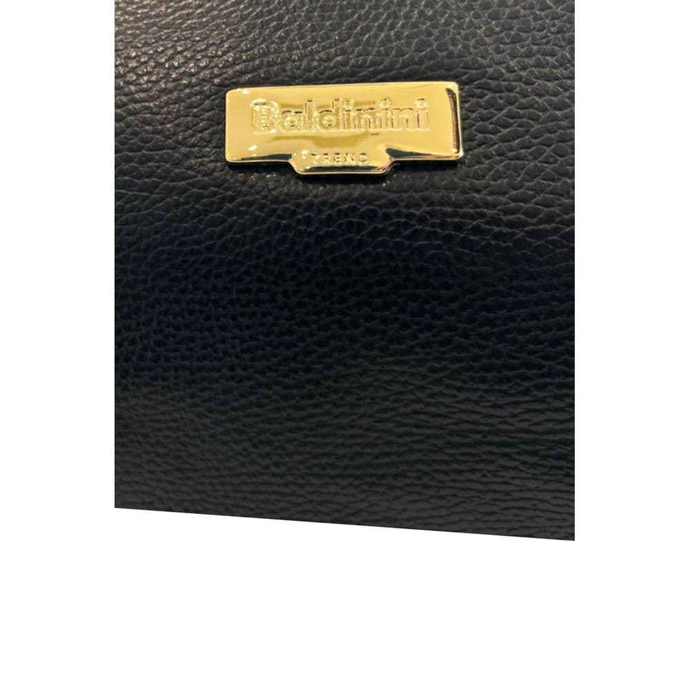 Baldinini Trend Black Leather Women Handbag - 5