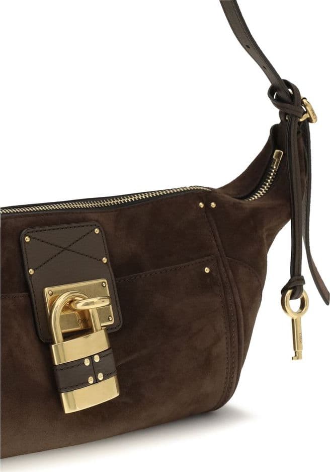 Chloé Brown Calf Leather Bos Taurus Shoulder Bag - 4