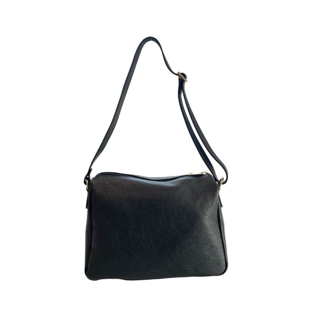 Baldinini Trend Black Leather Women Crossbody Bag - 3