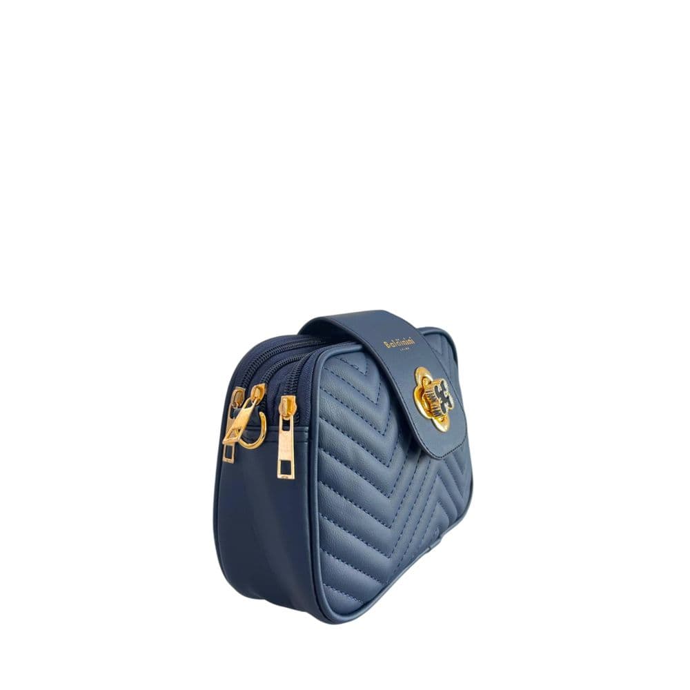 Baldinini Trend Blue PU Women Crossbody Bag - 2