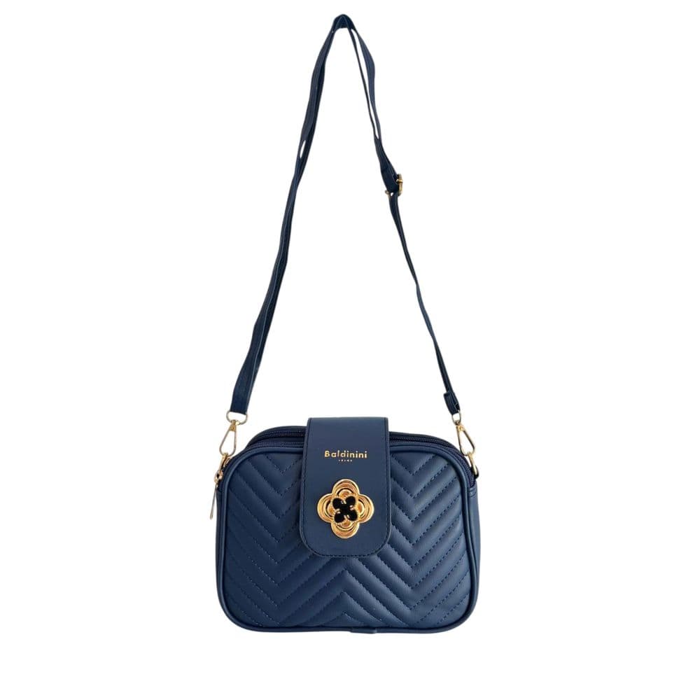 Baldinini Trend Blue PU Women Crossbody Bag - 5