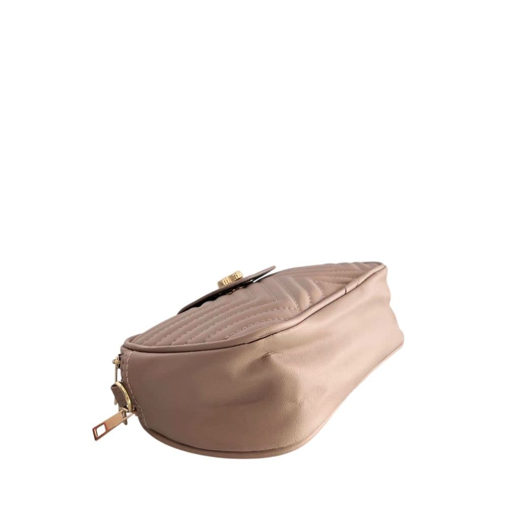Baldinini Trend Beige PU Women Crossbody - 4
