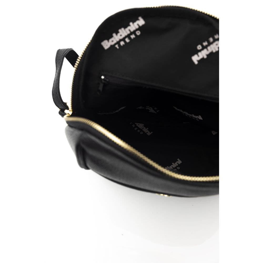 Baldinini Trend Black Leather Women Bag - 5