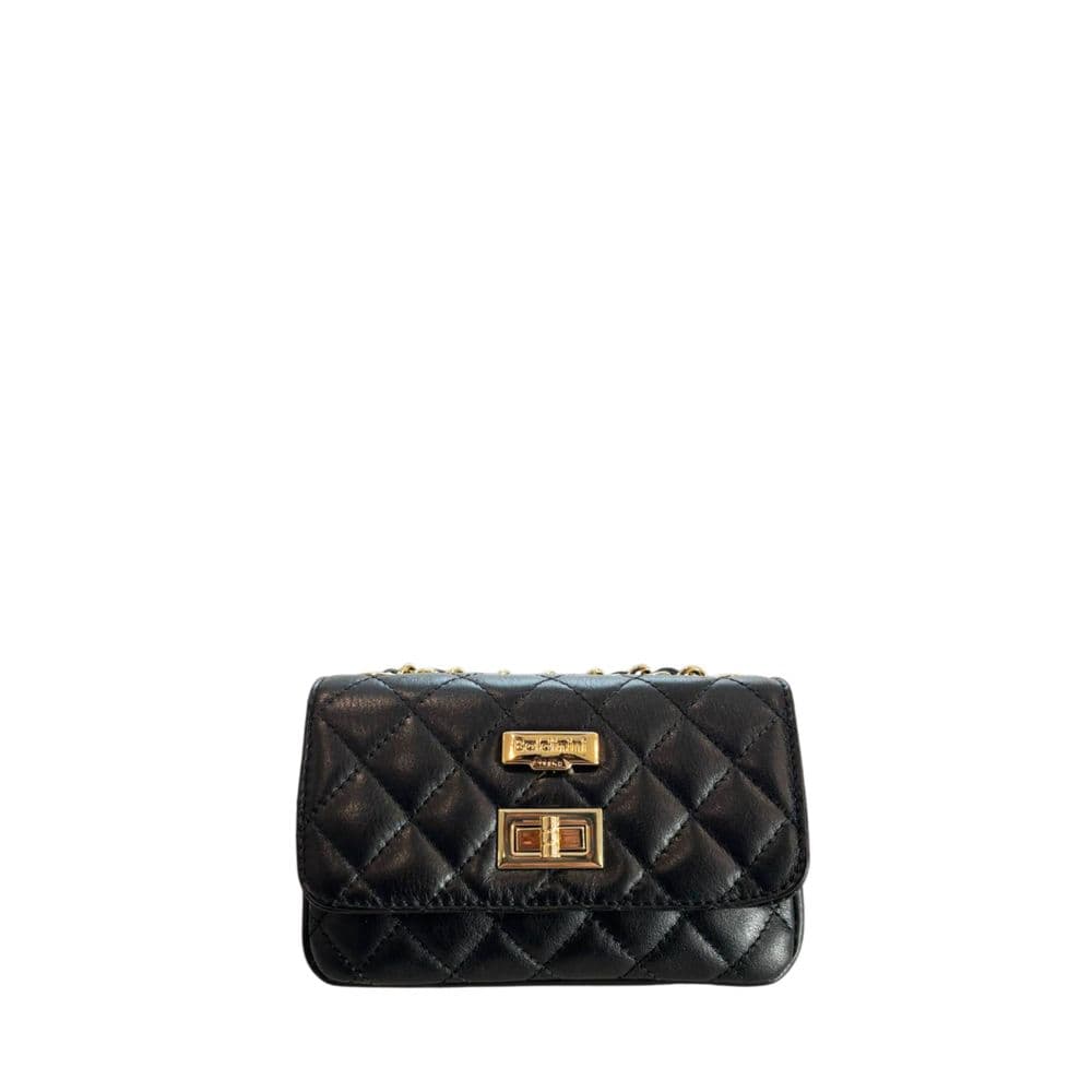 Baldinini Trend Black Leather Women Bag - 6
