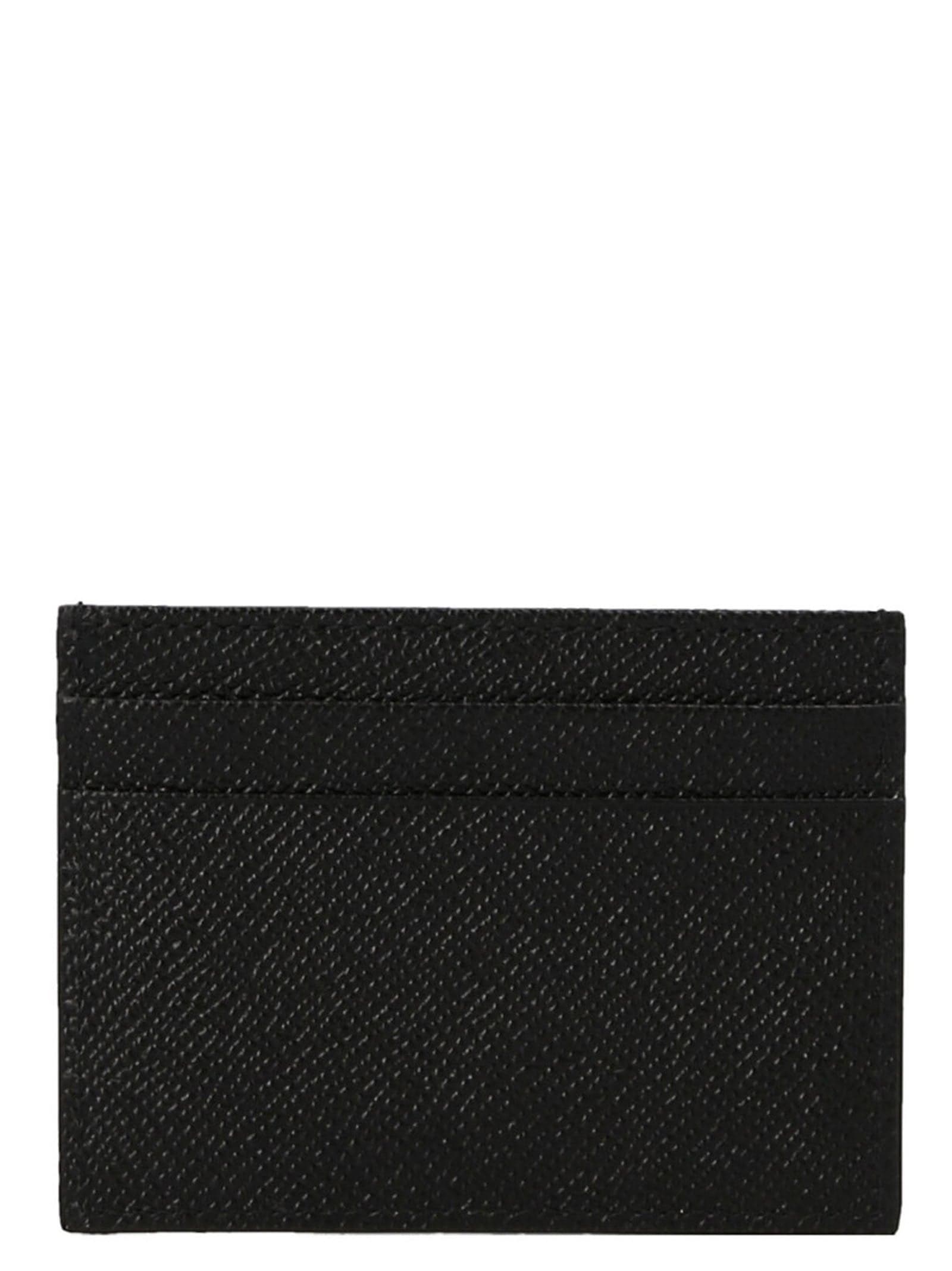 Dolce & Gabbana Black Calfskin Cardholder - 2