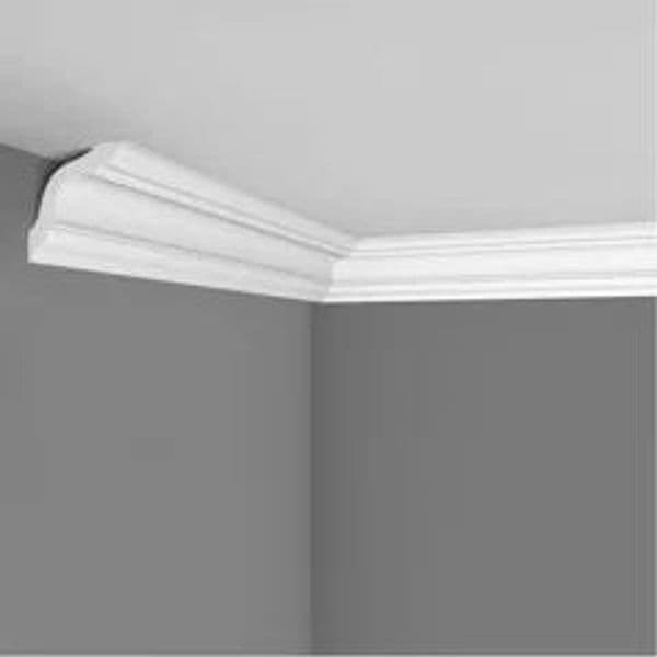 €0,52ml *** STOCK ***. Pacco da 96ml di cornice decorativa in polistirene compatto XPS 50X50x2000 - 3