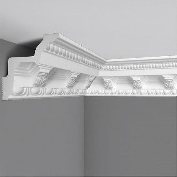 €2,49ml *** STOCK *** Pacco da 28ml di cornice decorativa in polistirene compatto XPS 95X100x2000 LD19G - 2
