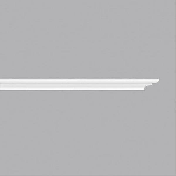 €0,25ml *** STOCK *** Pacco da 450ml di cornice decorativa in polistirene compatto XPS 16X25x2000 LD25E/S25 - 2