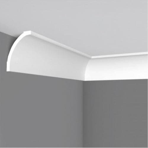 €1,33ml *** STOCK *** Pacco da 90ml di cornice decorativa in polistirene compatto XPS 80X70x2000 A10