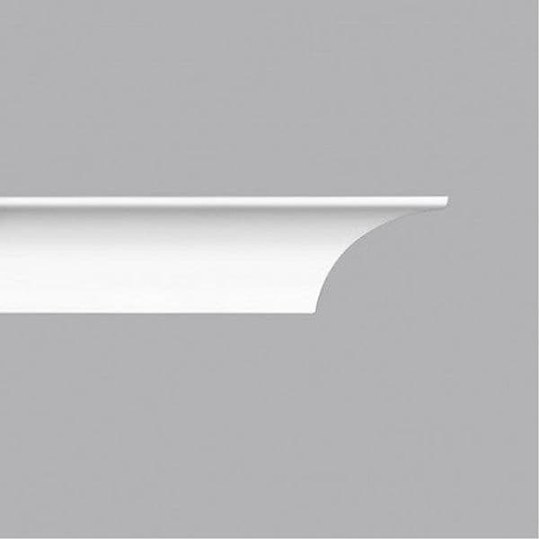 €1,33ml *** STOCK *** Pacco da 90ml di cornice decorativa in polistirene compatto XPS 80X70x2000 A10 - 2