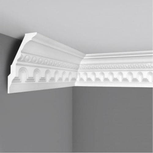 €2,25ml *** STOCK *** Pacco da 44ml di cornice decorativa in polistirene compatto XPS 110X75x2000 LD23G