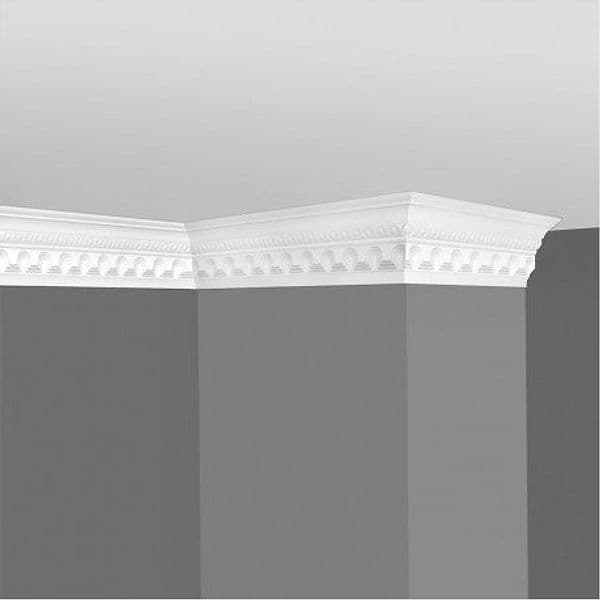 €2,25ml *** STOCK *** Pacco da 44ml di cornice decorativa in polistirene compatto XPS 110X75x2000 LD23G - 4
