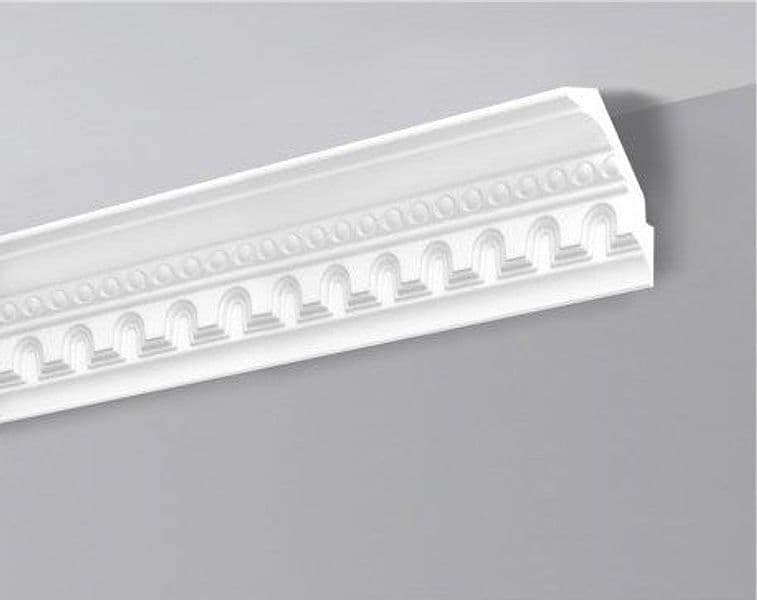 €2,25ml *** STOCK *** Pacco da 44ml di cornice decorativa in polistirene compatto XPS 110X75x2000 LD23G - 5