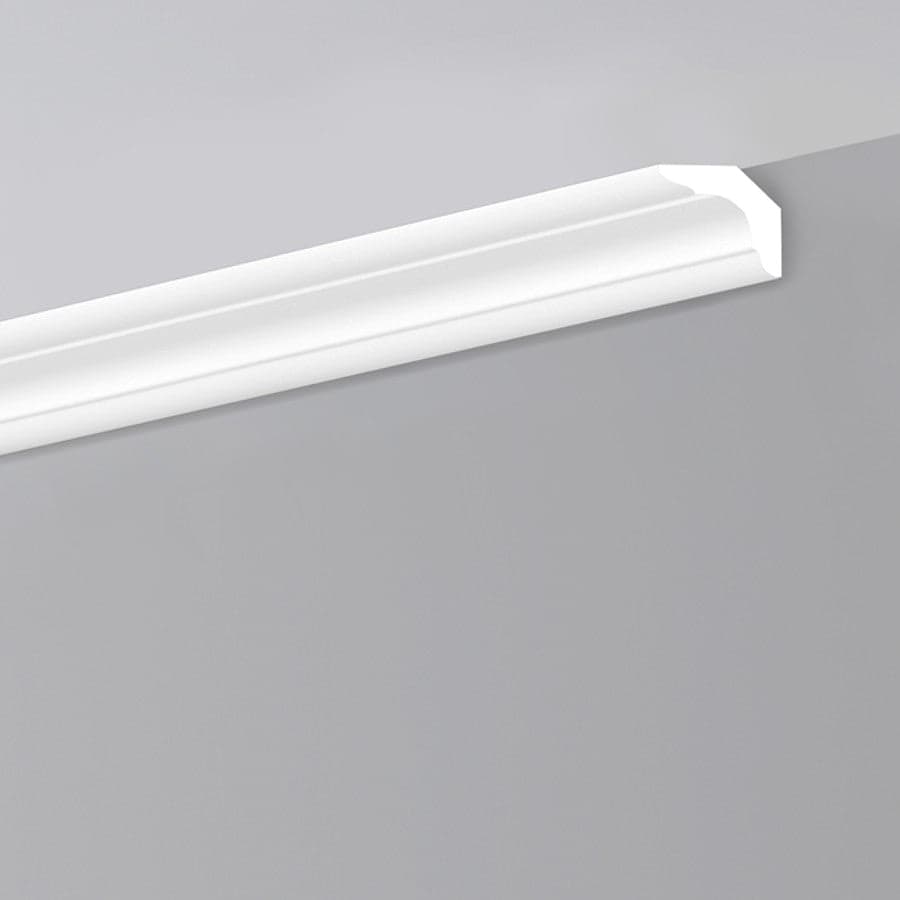 €0,66ml *** STOCK ***. Pacco da 120ml di cornice decorativa in polistirene compatto XPS 45X45x2000 LD45C