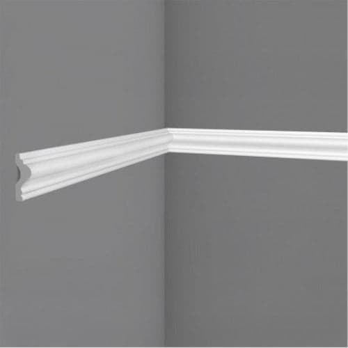 €1,73ml *** STOCK *** BOISERIE CLASSICA  Pacco da 230ml cornice + 10 angoli curvi omaggio XPS 40X13 - 2