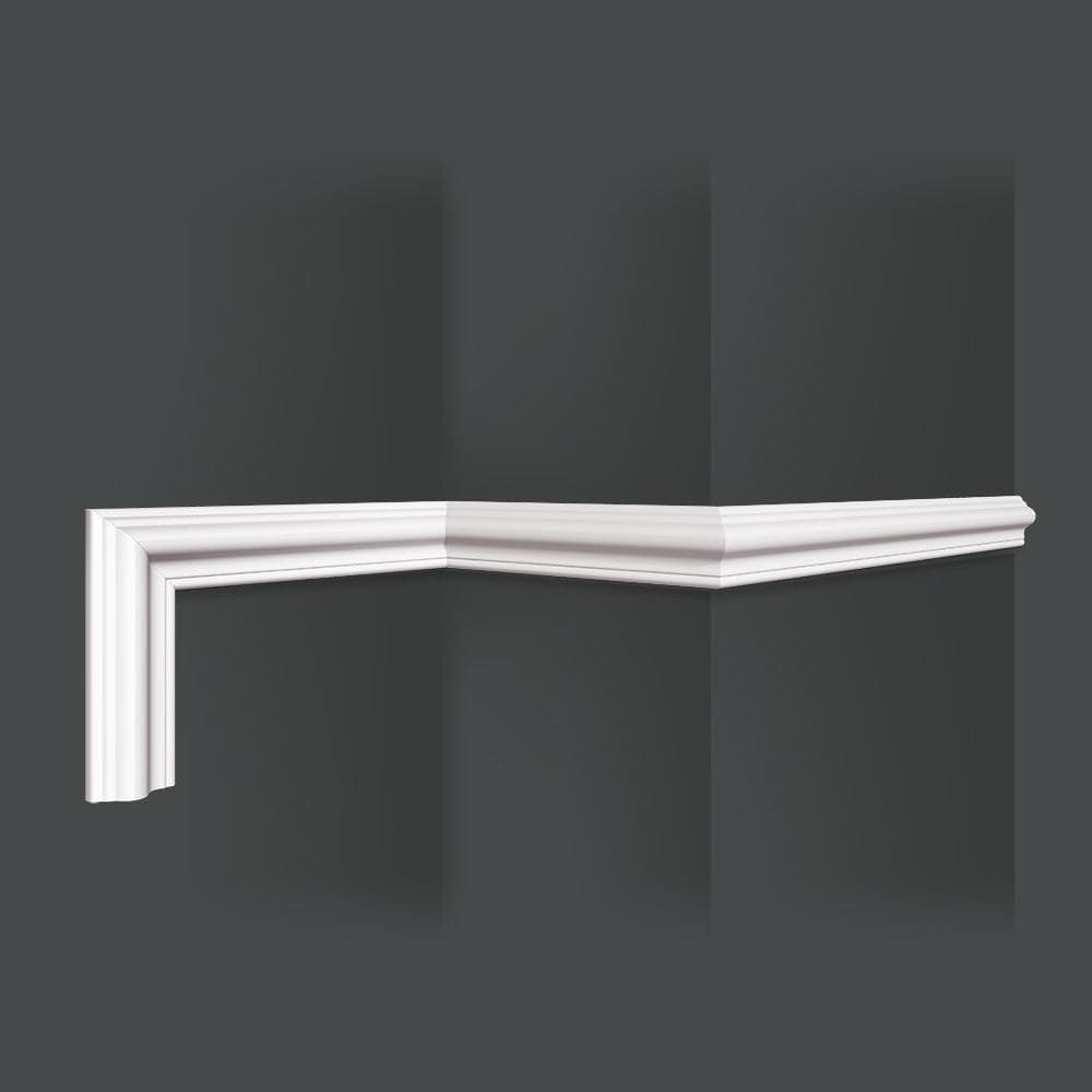 €1,73ml *** STOCK *** BOISERIE CLASSICA  Pacco da 230ml cornice + 10 angoli curvi omaggio XPS 40X13 - 10
