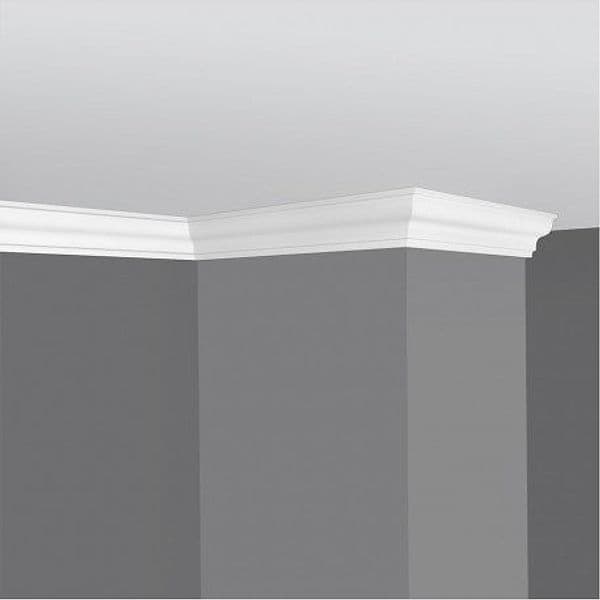 €1,99ml *** STOCK ***. Pacco da 66ml di cornice decorativa XPS compatto 70X70x2000 LD100L/M10 - 2