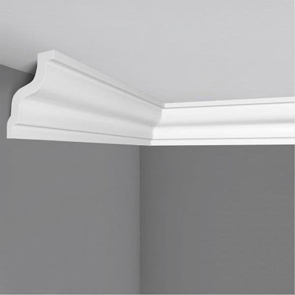 €1,99ml *** STOCK ***. Pacco da 66ml di cornice decorativa XPS compatto 70X70x2000 LD100L/M10 - 4