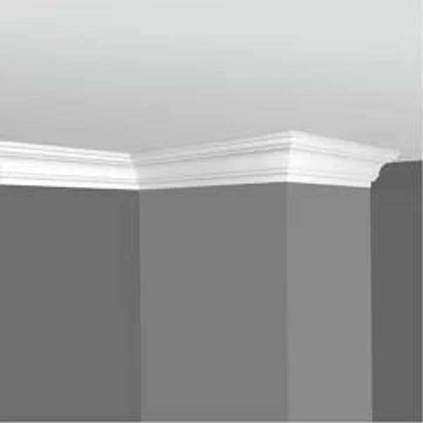 €1,45ml *** STOCK *** Pacco da 54ml di cornice decorativa in polistirene compatto XPS 80X80x2000 LD80C - 4