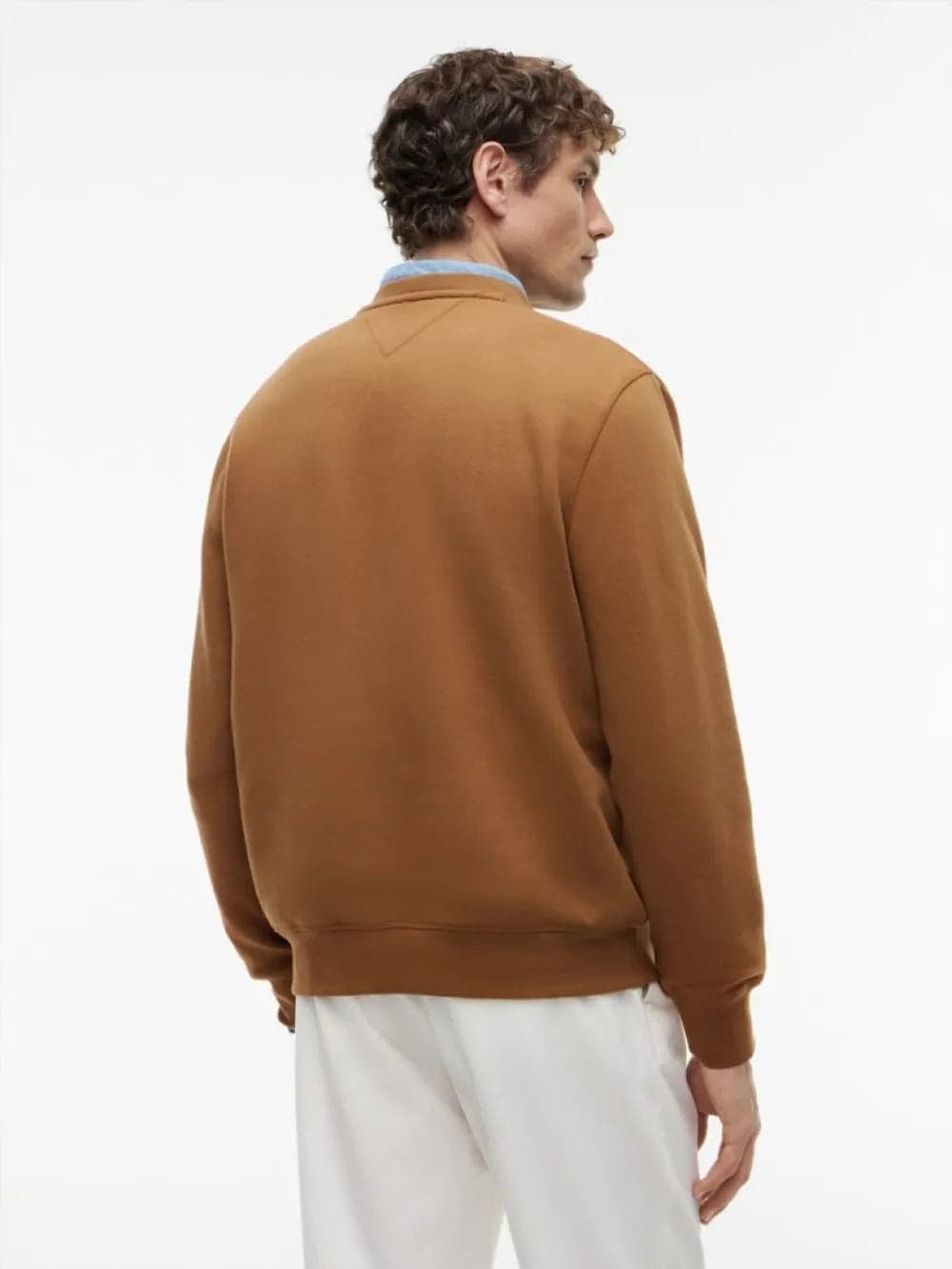 Tommy Hilfiger Felpa uomo Essential Fleece Sweatshirt MW0MW40000GVH - 4