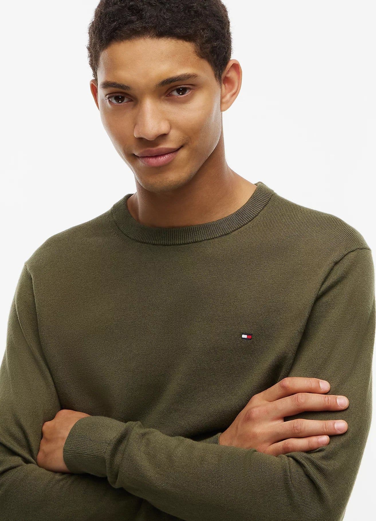 Tommy Hilfiger Maglia uomo Pullover con cashmere e logo MW0MW28046MT1 - 2