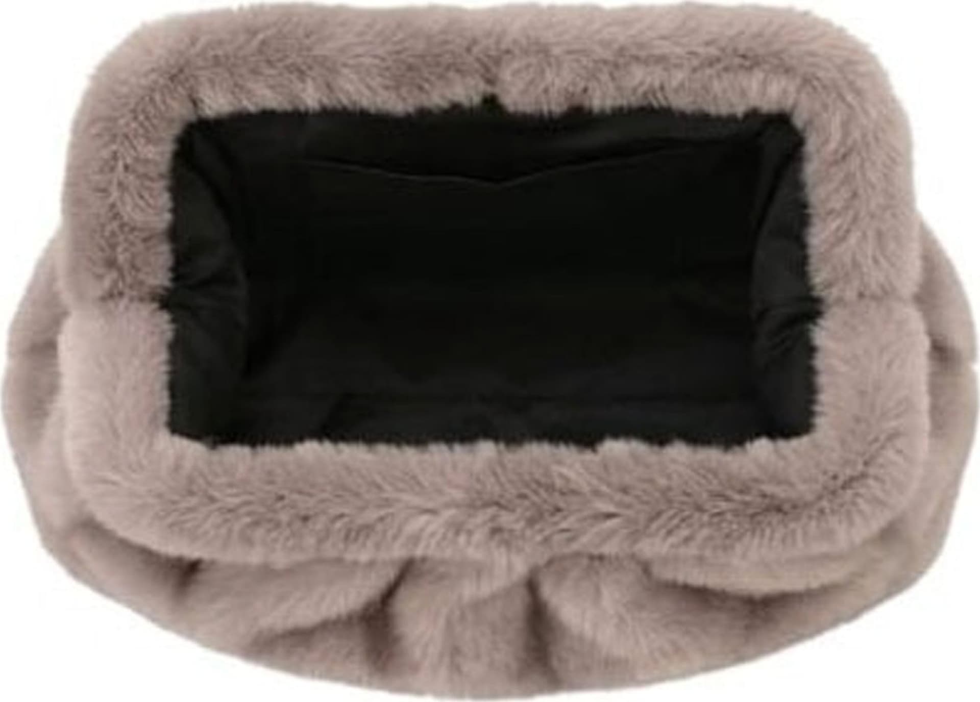Borsa Pochette a Tracolla Baci e Abbracci in Ecopelliccia con Catena - 13