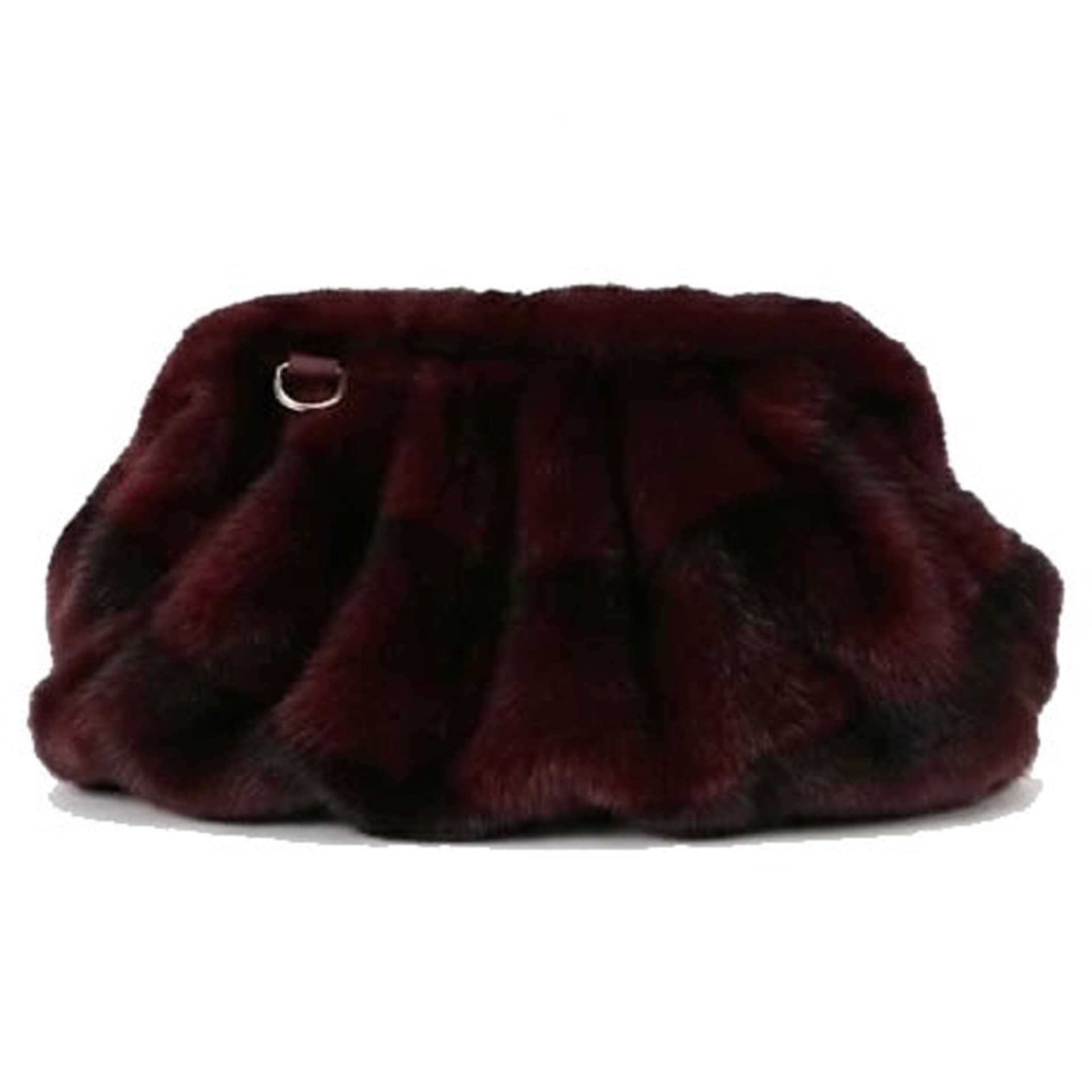 Borsa Pochette a Tracolla Baci e Abbracci in Ecopelliccia con Catena - 20