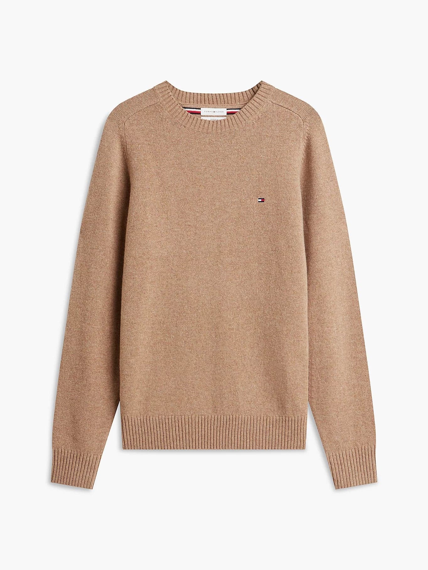 Tommy Hilfiger maglia uomo Pullover in pura lana d'agnello con logo MW0MW36535RFG - 5
