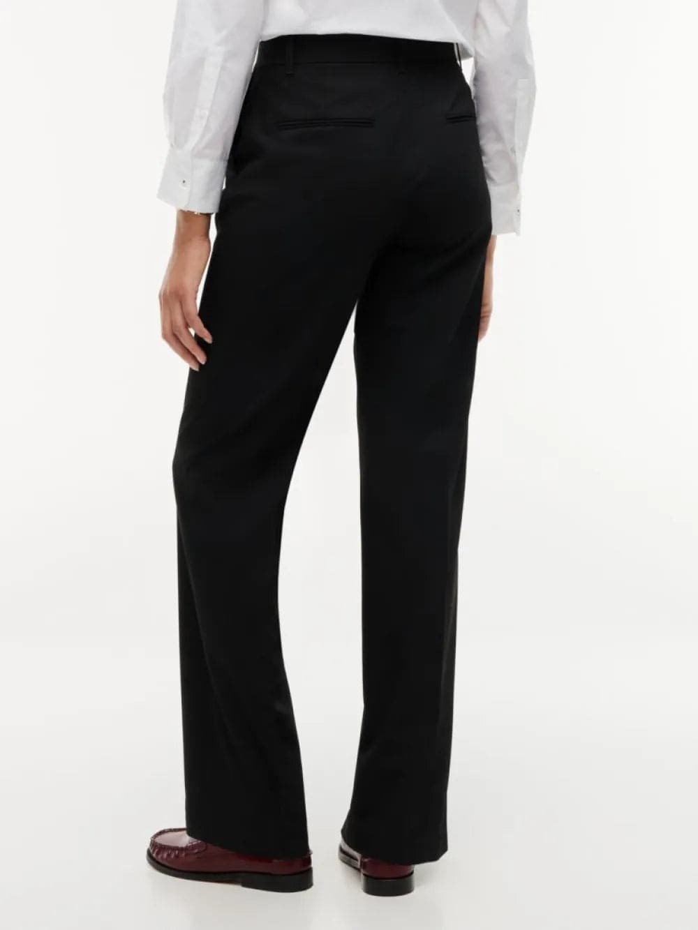 Tommy Hilfiger Pantaloni donna Straight Leg Twill Trousers WW0WW51899BDS - 4