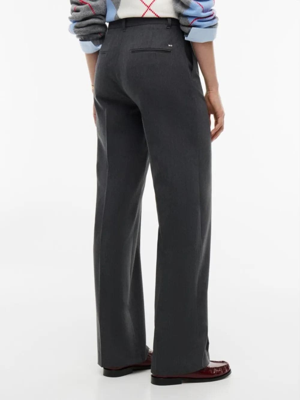 Tommy Hilfiger Pantaloni donna Straight Leg Twill Trousers WW0WW51899P7D - 4