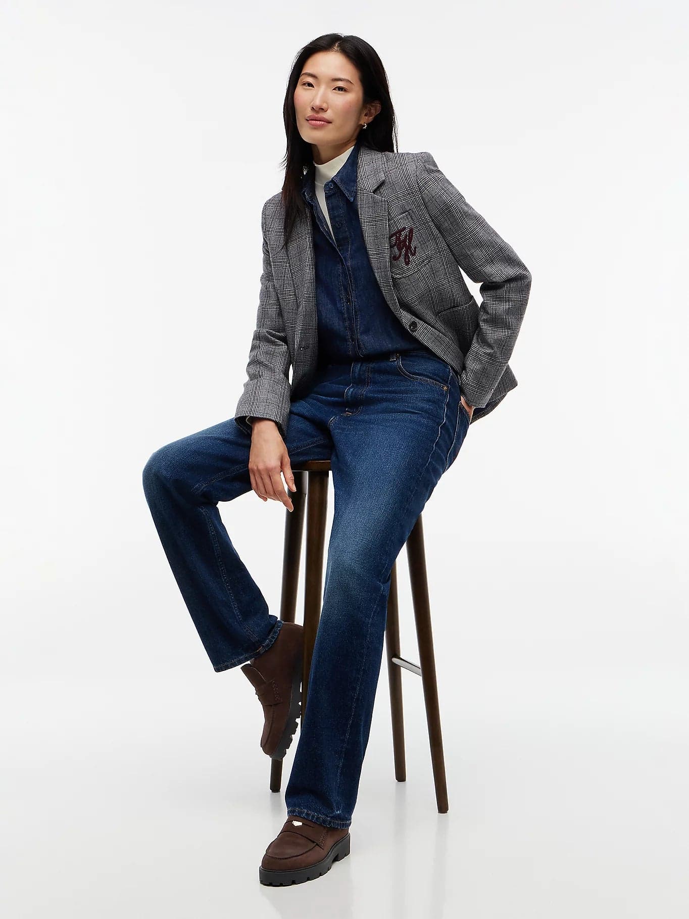 Tommy Hilfiger scarpe donna Polacchini in pelle scamosciata con logo TH FW0FW09680GUG - 7