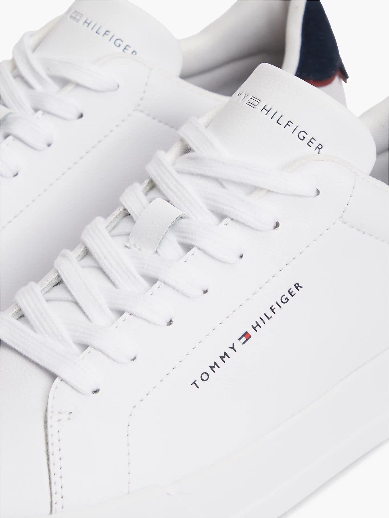 Tommy Hilfiger scarpe uomo Sneakers sportive con pelle e logo FM0FM053670LD - 6