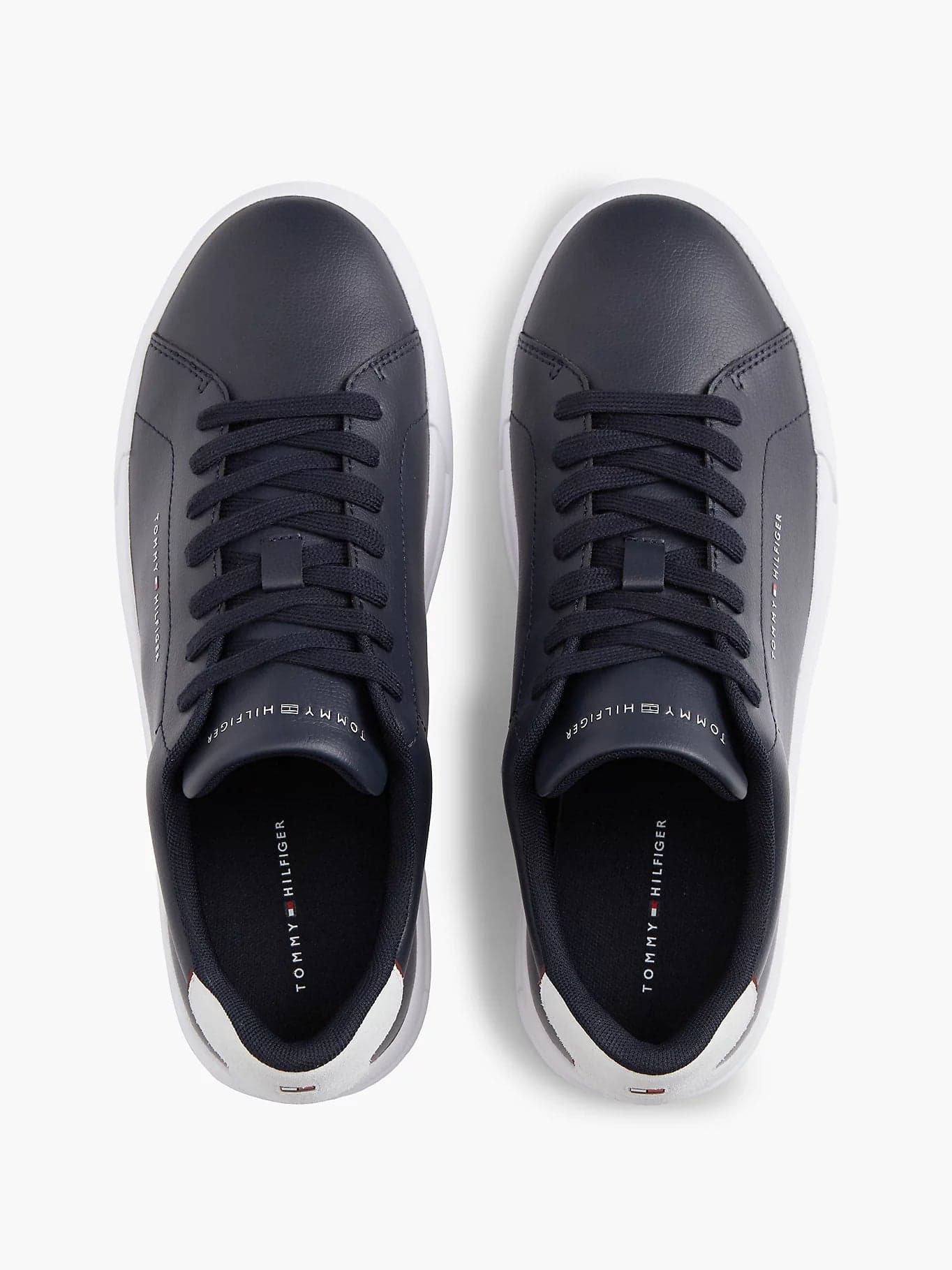 Tommy Hilfiger scarpe uomo Sneakers sportive con pelle e logo FM0FM05367DW5 - 3