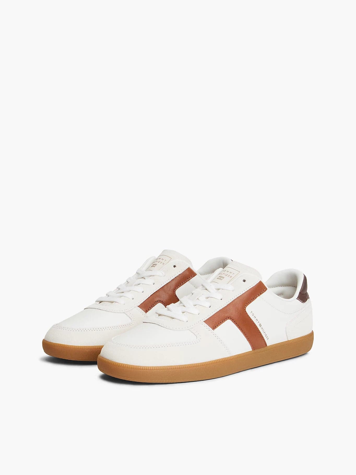 Tommy Hilfiger scarpe uomo Sneakers TH Tribeca in pelle con mix di texture FM0FM06068YBL - 2