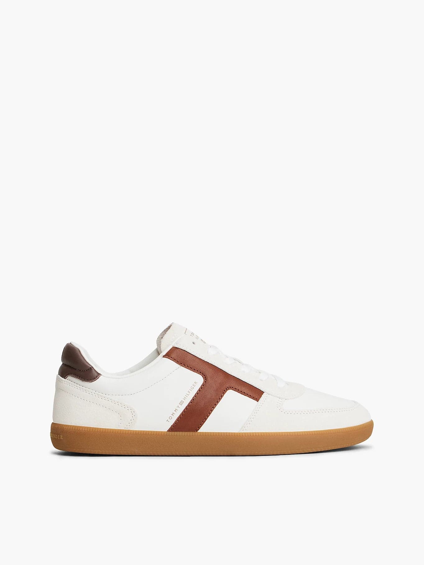 Tommy Hilfiger scarpe uomo Sneakers TH Tribeca in pelle con mix di texture FM0FM06068YBL - 7