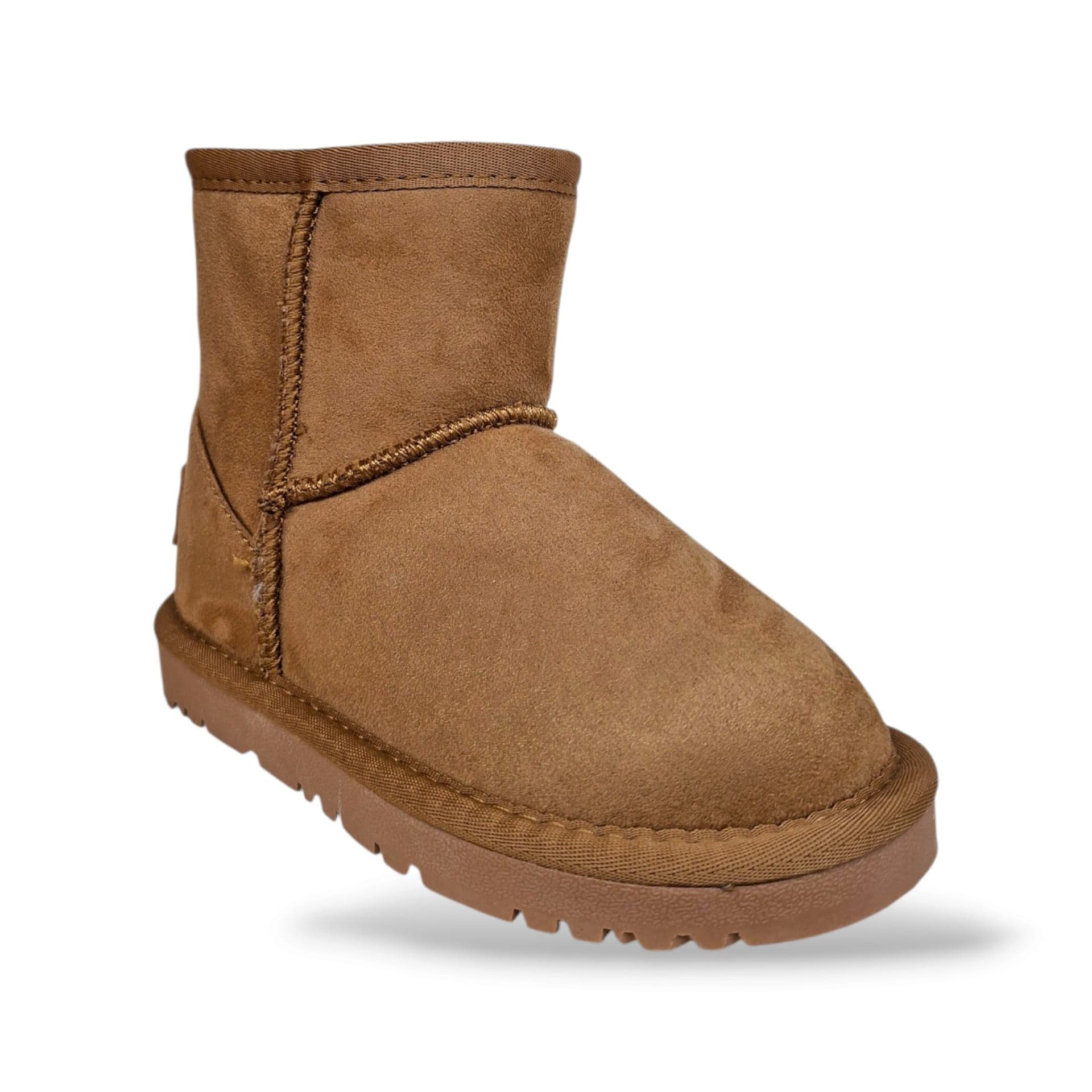 Gioseppo ESKO Stivaletto Bambine e Ragazze Camel | Nabuk Fodera Pelliccia Sintetica Caldo Invernale | Taglie 26-39 | Scarpetteria Gica - 2