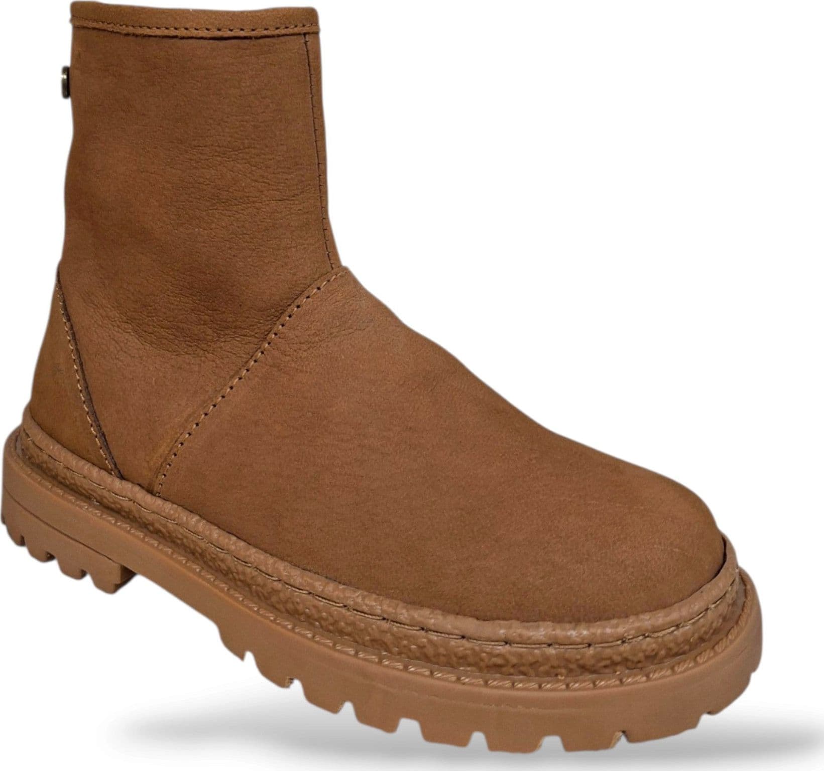Gioseppo 80775 Stivaletto Bambini e Ragazzi Camel | Zip Laterale Pelle Caldo Preppy Autunnale | Taglie 26-39 | Scarpetteria Gica - 2