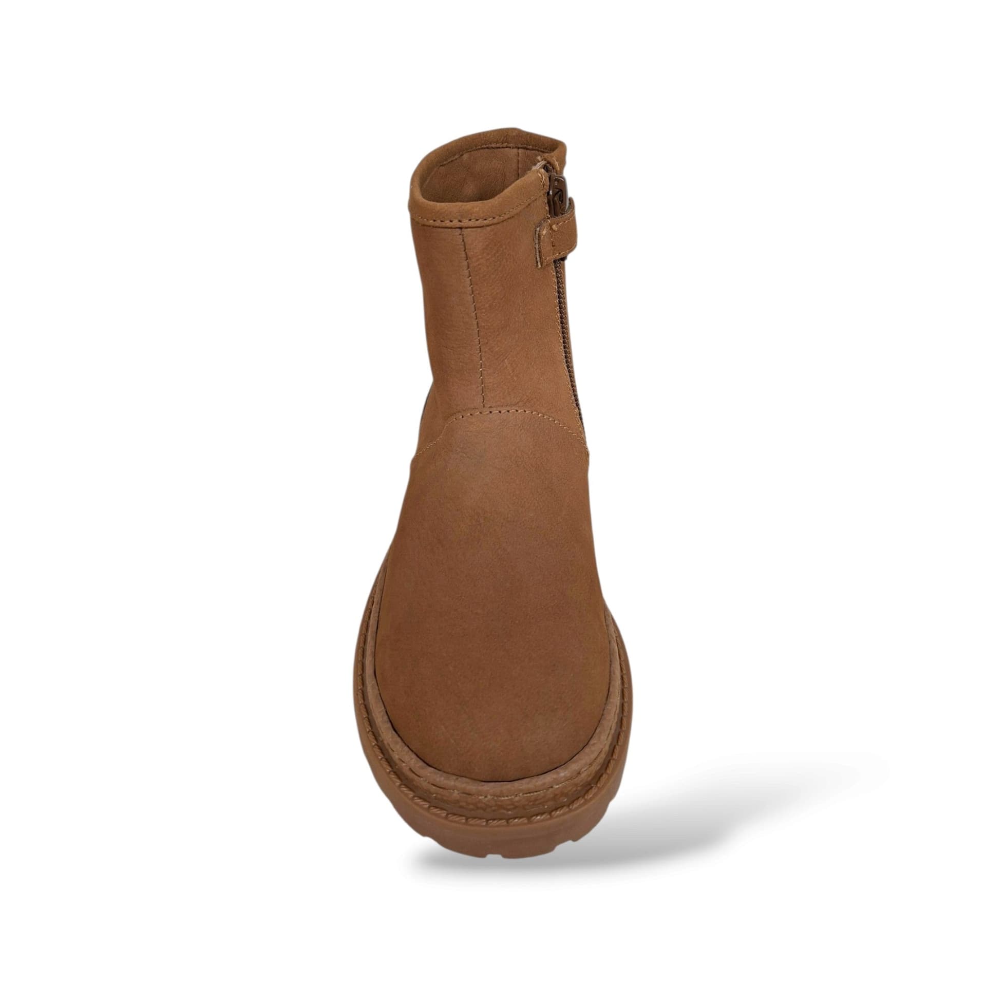 Gioseppo 80775 Stivaletto Bambini e Ragazzi Camel | Zip Laterale Pelle Caldo Preppy Autunnale | Taglie 26-39 | Scarpetteria Gica - 4